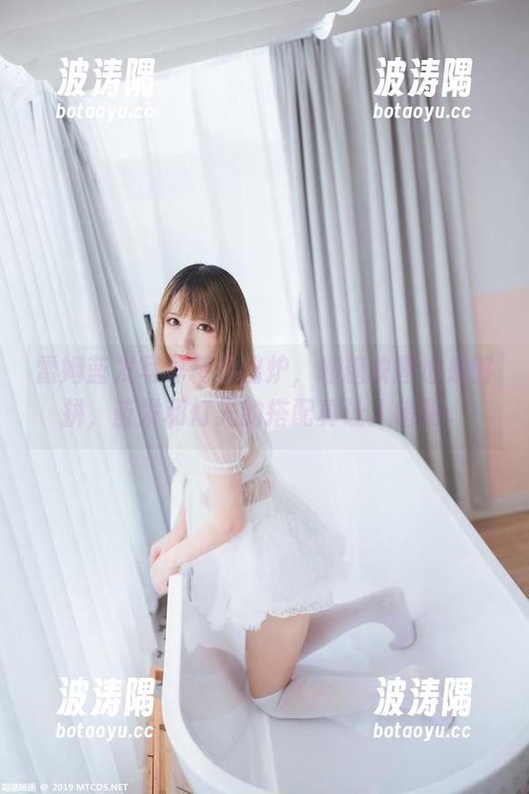雷姆蓝发写真精选出炉，喵糖映画也是够拼，蓝发和灯光的搭配真让人错愕。