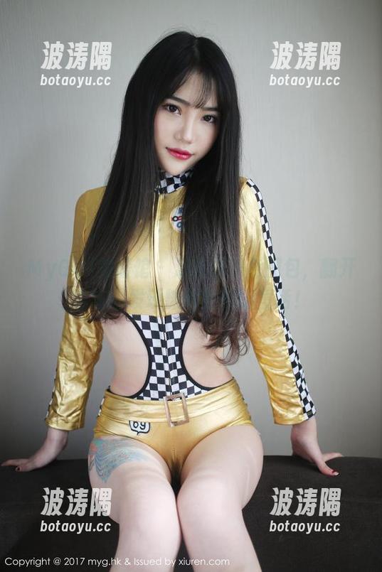 MyGirl美媛馆 - 潘娇娇黑色图包，翻开也许会发现摊牌的黑暗童话！