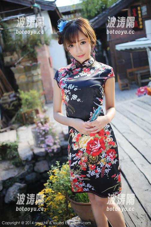 MyGirl美媛馆 - 正当更新，糯美子Mini旗袍系列美图：美的不行，怎么看都喜欢！
