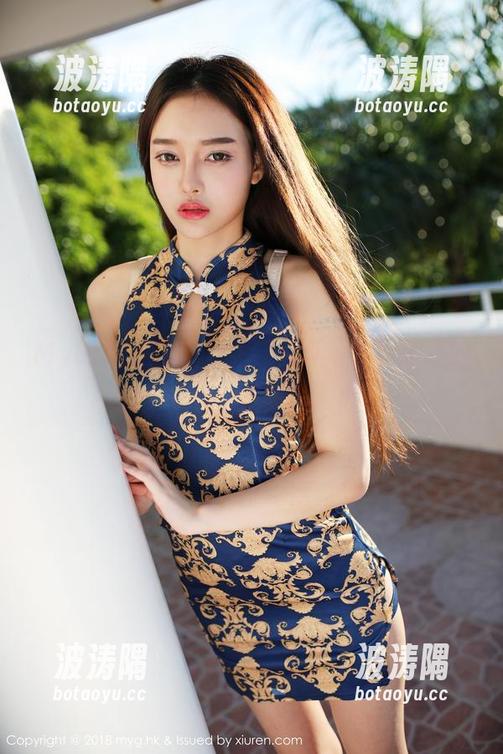 MyGirl美媛馆 - 旗袍or斗篷？黄乐然的图片大比拼