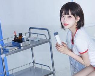 板桥的Shika小鹿鹿，穿着她的全套写真，我心中突然冒出一股平静。