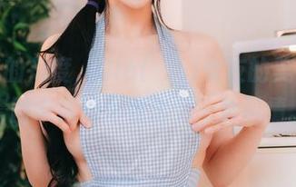 无圣光的角度，Sia(시아)女友的美在这组套图中竟然呈现出另一种风情。