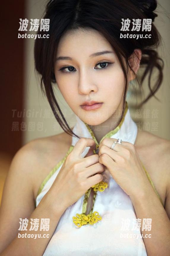 TuiGirl推女郎 - 精选不可思议！赵惟依黑色图包，看来黑心也是一种南墙式的坚持！