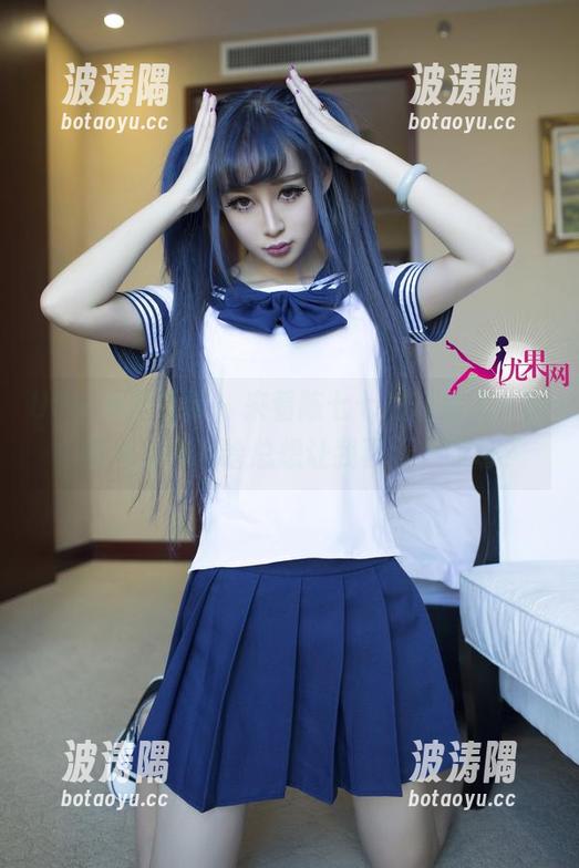 UGirls尤果网 - 来看陈七七的新美图，那个蕾丝边缘为啥总想让我再看一眼呀？