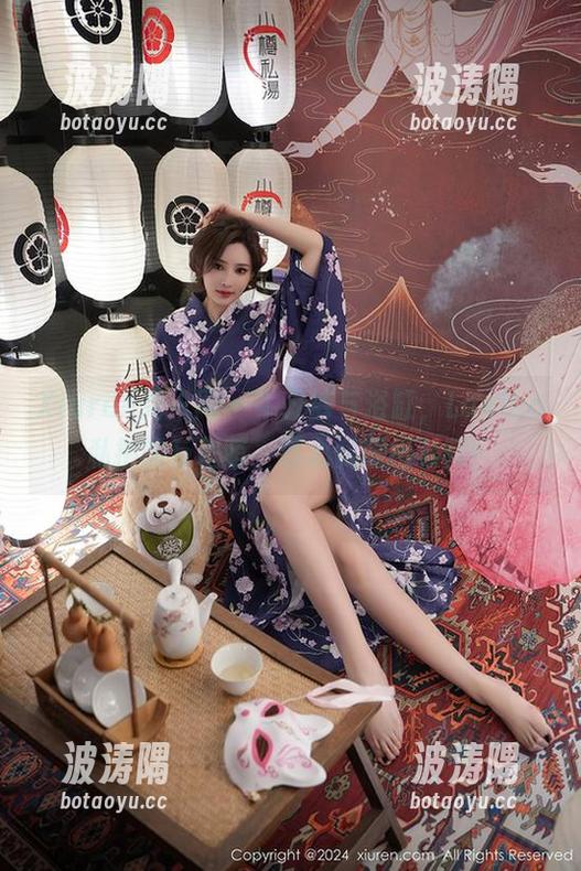 Xiuren秀人网 - 牛仔裤与浴缸，Luvian私拍的反差萌，真心佩服摄影师！
