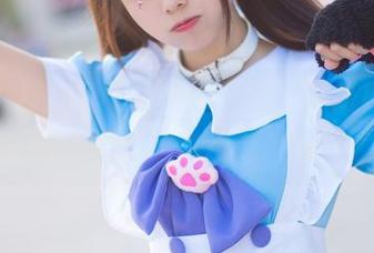 这组小野妹子w的蕾姆图册，每张照片都好像在说“蓝色精灵来玩！”