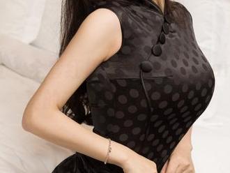 爱蜜社 – 全套红裙写真，乐乐Mango是真的在和灵魂跳舞吧！