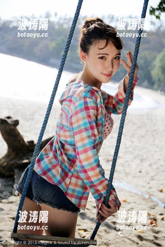 美媛馆 - Ellie艾栗栗比基尼套图，一层层揭开的都是好奇心！